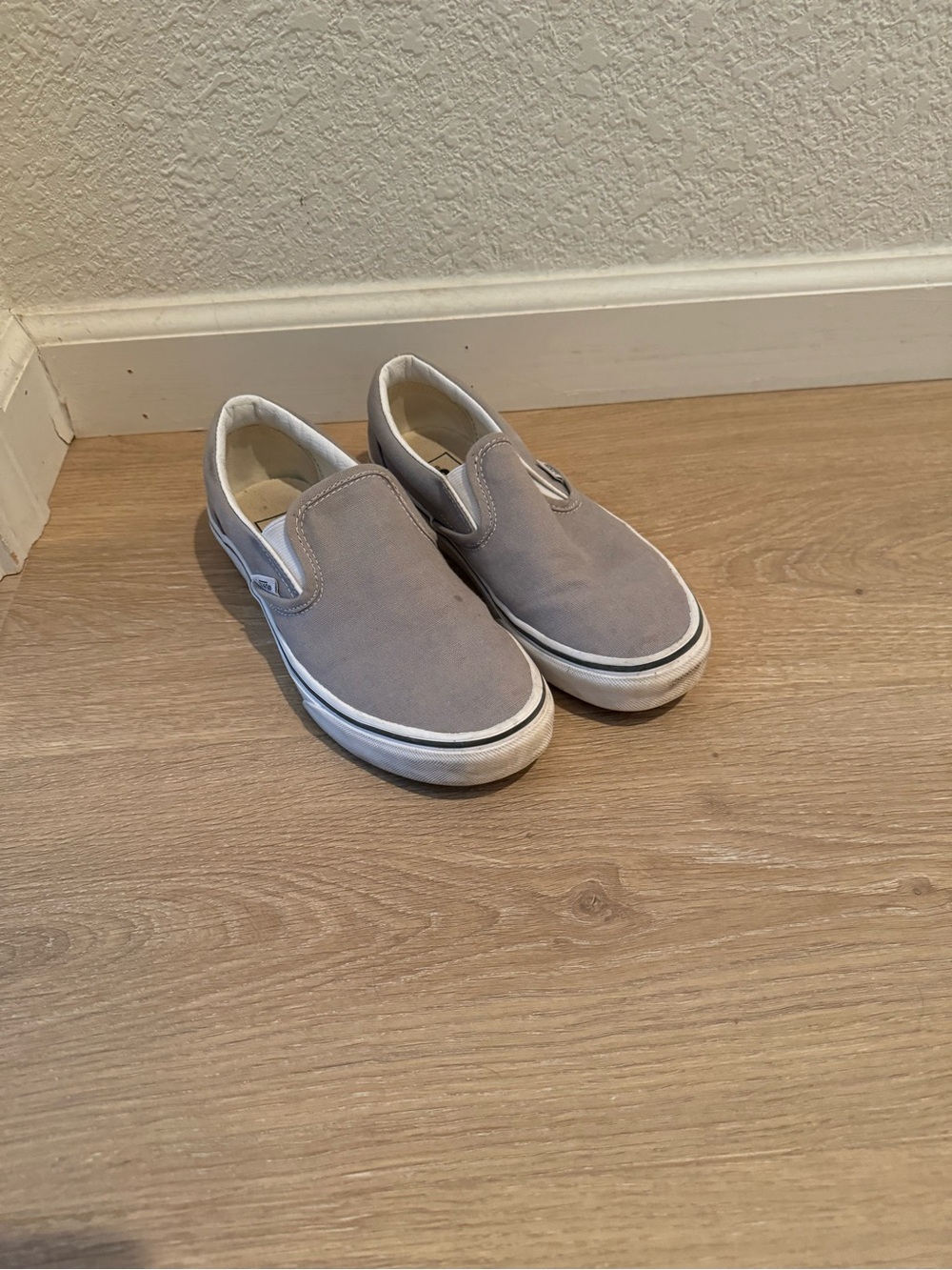 Vans Slip-On Sneakers - Light Gray